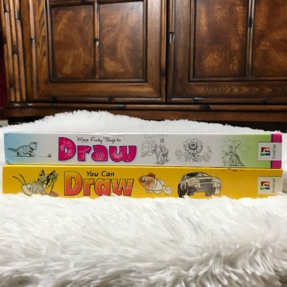 Hinkler More Funky Ways to Draw & You Can Draw Instruction Book Set - Picture 14 of 15